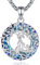 AEONSLOVE Collier Arbre de Vie Femme avec Cristal Pendentif Arbre de Vie Argent Sterling 925 pour Maman Fille Bijoux Arbre de Vie Cadeau Fête des Mère (3 enfants)
