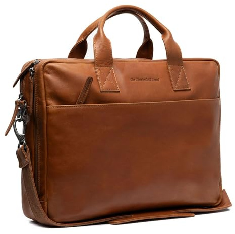 The Chesterfield Brand - Leder Laptoptasche Cognac Frazer
