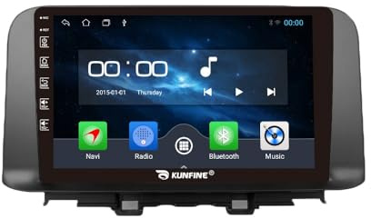 Quad Core 4G+64G Car CarPlay Android Auto 10 IPS Display Navigation Stereoanlage Touchscreen Haupteinheit Pad Tablet Rückfahrkamera GPS Radio Media Player für Hyundai Encino Kona 2017-2019