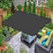 Markisenstoff 1.6 x 1.8 m 98% Uv-Schut Wetterschutz Sonnensegel Garten Leicht Und Haltbarkeit für Terrasse Balkon, Dunkelgrau