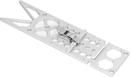 Precision Right Angle Guide Rail for Electric Circular Saw - Aluminium Alloy & Stainless Steel - Ideal for & Triton Tracks - Compact & Lightweight Woodworking Tool