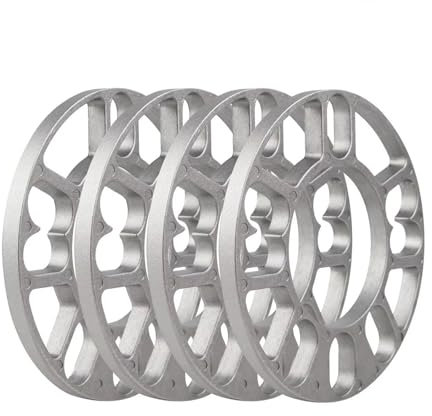 Roue Entretoise Avec Boulon Cales D'espacement Roue Voiture Universelles, 10mm Adaptateur Plaque Moyeu D'espacement Jante 4/5 Goujons 4x100 4x114.3 5x100 5x114.3 5x112 4 Pièces Élargisseur Voie Élargi