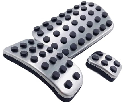 Auto-Fußpedale Für Benz V-Klasse Für Vito Für Metris Für Viano W447 W639 Gaspedal Bremse Fußstützenplatte Abdeckung Pads Autopedale(3pcs AT)