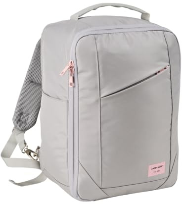 Cabin Max Handgepäck-Rucksack Backpack Reiserucksack Ryanair 40x30x20 24L | 40x30x20 Wochenendtasche, Ryanair, EasyJet, Wizz Air, Vueling, Volotea, Transavia, Air Lingus, Laptopfach, 0,9kg, 24L