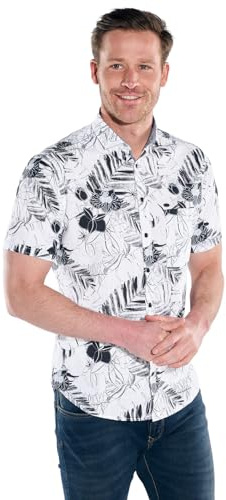 engbers Herren Hemd Kurzarm, Saphirblau