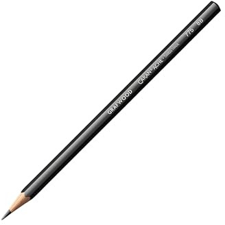 Caran D'ache Grafwood Graphite Pencil - 8B (775.258)