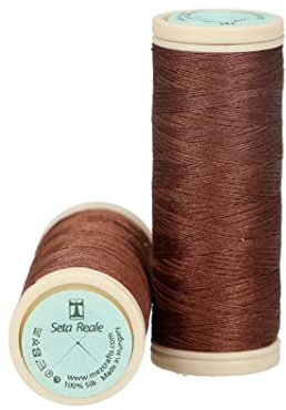 MEZ Filati per cucire, 100% seta, 335, (80 M) EU, 4 Unità
