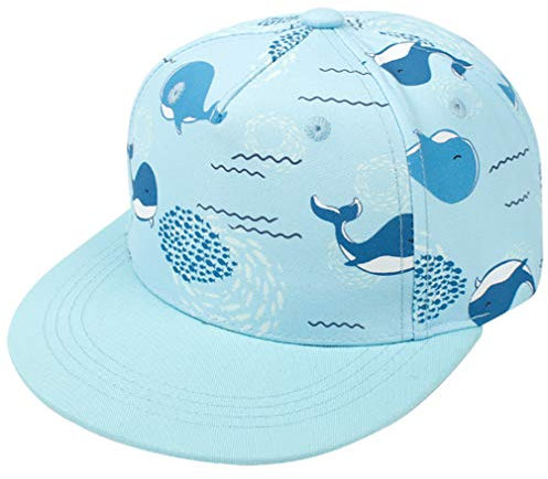 Thenice Kind Hip-Hop Cap Baseball Kappe Hut (Letter schwarz)