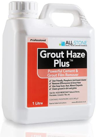 Grout Haze Plus 1 Litre - Powerful Cement residue And Grout Film Remover - All For Stone
