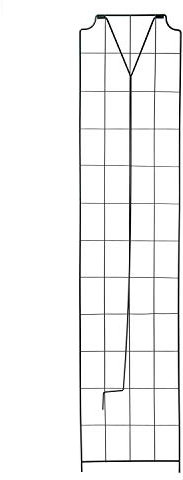 bellissa 1 Stück - Gurken-Gitter und Rankhilfe für Gurkenpflanzen und Gemüse – Rank- für Topfpflanzen grün 179x39 cm