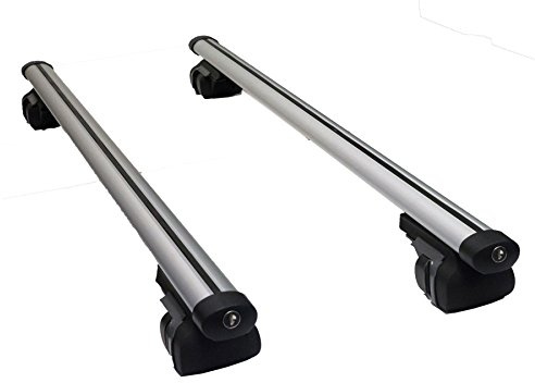 UKB4C Aluminium Roof Rack Cross Bars fits VW Volkswagen CrossTouran 2006-2016 5 door