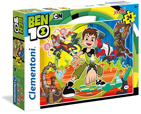 Clementoni 24498 Ben 10 - Maxi Puzzle, 24 Teile