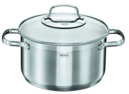 Rosle Stainless Steel High Casserole Pan, One Size