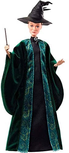 Harry Potter Mattel FYM55 - Professor McGonagall Puppe mit Zubehör, Spielzeug ab 6 Jahren, Meerkleurig