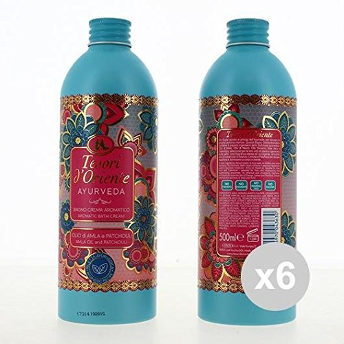 Set 6 TESORI D'ORIENTE Bagno 500 Ayurveda Prodotti per bagno e doccia