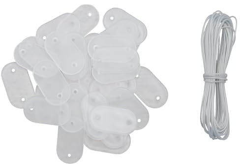 WERKA PRO Kit de Fixation pour Brise-Vues et canisses
