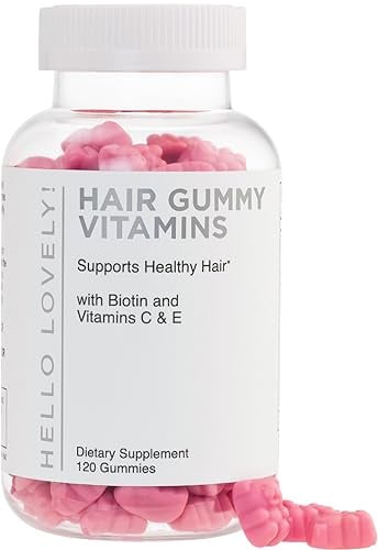 Hair Vitamins Gummies for Hair Growth - Hair, Skin & Nails Beauty Complex with 5000 mcg Biotin per Serving - Supports Thicker, Stronger, Radiant Hair for Women & Men - Berry Flavor - 120 Gummies