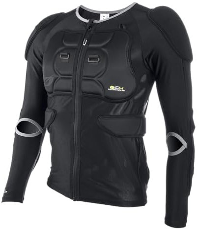 O'NEAL | Protektoren-Jacke | Motocross Enduro Motorrad | 4-Wege-Stretch-Mesh/Lycra, mit Polyurethan-Schaum, Polsterung aus Bioschaumstoff | BP Protektor Jacket | Erwachsene | Schwarz | Größe L