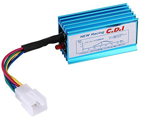 Bobine d'allumage, 5 broches Racing CDI Box Bobine d'allumage pour moto 50cc 70cc 90cc 110cc Pit Bike Scooter ATV