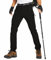 NATUVENIX Wanderhose Herren, Leichte Outdoor Hosen für Herren Wasserabweisend Trekkinghose Schnell Trocknende Reisenhose Männer Stretch Arbeitshose