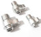3PCS. Raccordi per Tubi per compressori Aria condizionata automobilistica Corrente ALTERNATA Giunti Alluminio per Tubo Flessibile R134A 3/8 1/2 5/8 Connettore Modificato DKEKE