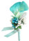 Duories 2 Stück Calla-Lilie Blume Ansteckblume Hochzeit mit Anstecknadel,Hochzeitsblumen Bräutigam Groomsmen Ansteckblume,Hochzeit Zubehör,Boutonniere für Hochzeiten Bankette Jubiläumsdaten(Blau)