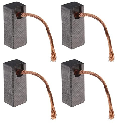 eMagTech 2 pares de escobillas de carbón de motor para motores de herramientas eléctricas 7x8x19mm Accesorios para herramientas eléctricas Piezas de repuesto para motores eléctricos