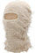 XYIYI Beige Distressed Balaclava Ski Gesichtsmaske Vollgesicht Gestrickt Balaclava Winter Winddicht Halswärmer für Damen Herren
