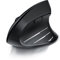 Souris Verticale sans Fil Optique, Bluetooth + 2,4 Ghz Vertical Wireless Mouse, 2400 dpi, 6 Boutons, Ergonomique reposante pour Le Bras, soulagement de l'épicondylite, Plug and Play, PC et Mac