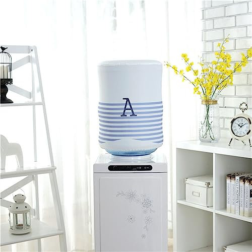 Highdi Dispensador De Agua Cubiertas De Barril Cubierta para Enfriador De Agua Dispensador Protector De Agua Reutilizable Cubierta De Cubo (Rayas horizontales)