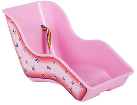 Ammaco Girls Bike Rear Dolly Seat/Dolly Carrier with Bracket Pink