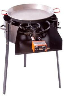 Barbacoa portátil | Paellero | Parrilla Barbacoa | Barbacoa carbón y leña | Quemador de Gas | Paellero Gas | Barbacoa Redonda