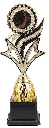 DIKACA Trophäe Pokale Vergeben Kinder Tasse Goldener Pokal Goldene Kunststoffpreise Auszeichnungen Vorschulabschluss Medaillen Kinder Fußball Plastik Schmücken Halloween Student