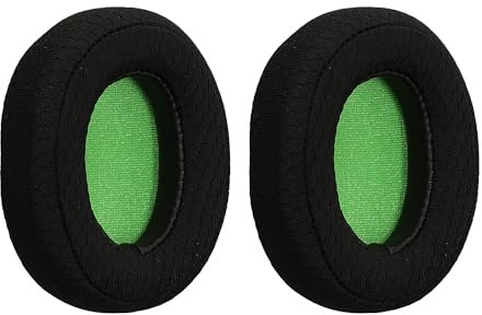 kwmobile 2X Ohrpolster kompatibel mit PDP LVL30 Kopfhörer - Ersatz Ohr Polster für Overear Headphones
