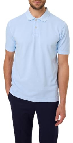 Pierre Cardin Herren Polo-Shirt Langarm Poloshirt KN | Männer Polo-Hemd | Mordern Fit | Ice Water 2129 6033 | M