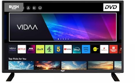 Bush 24 Inch H236V6D HD Ready LCD Freeview TV & DVD Combi