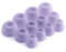 Okuli 12 x Gommini Auricolari in Silicone Ricambio per JBL Tune Beam, Ghost Auricolari Cuffie in Viola