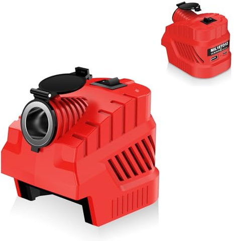 Step Down Konverter für Einhell 18V auf 12V Abwärtswandler Power Wheel Batterie Adapter für Autostaubsauger Autokühlschrank,USB Type-C Ladegeräte DIY Konverter Power Station