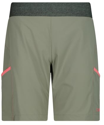 CMP Damen Trekking Bermuda Shorts mit Dry-Function leicht, elastisch & schnelltrocknend mit Dry-Function. Bequemer Bund & Seitentaschen, ideal für Outdoor. Gr. 42 = L