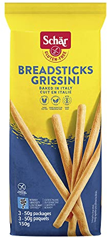Schar Palitos De Pan Sin Gluten Gratis 3 X 50g