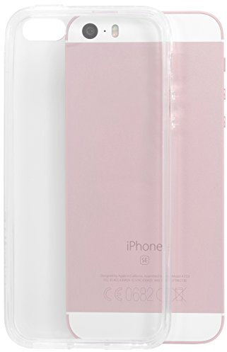 STILGUT Bumper kompatibel mit iPhone SE/iPhone 5/5s aus durchsichtigen Kunststoff