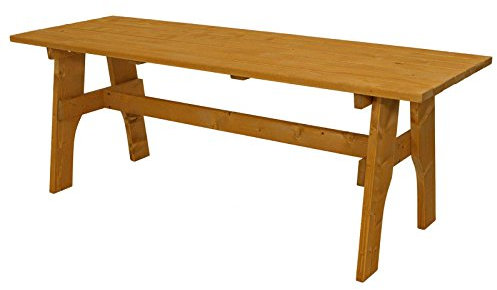 Gartentisch FREITAL 200×70 cm, Massiver Kiefer (35mm stark)