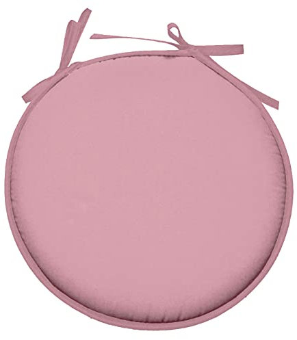 Stof Nelson Galette Ronde 40 cm, Polyester, Poudre, 40 x 40 cm