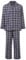 KENTEX Men's Traditional Warm Flannel Pyjama Set Thermal 100% Cotton napped Flannelette M L XL XXL 3XL 4XL 5XL (Medium, blue-3187)