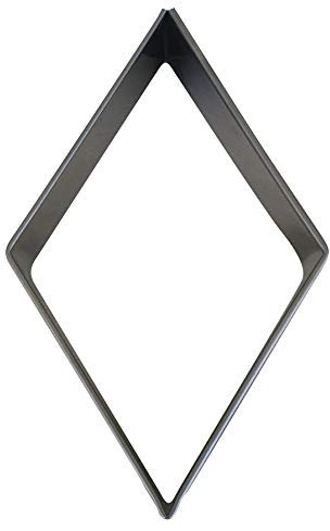 Oggettistica Liotti Forma Rombo Mostaccioli Tagliapasta Rombo Mostaccioli Dolci Natale Misura 5,5X9X4