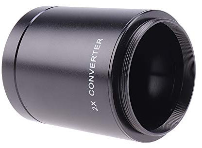 Hersmay 2.0X Teleconverter Converter Vergrößerung Objektivadapter für T2-Halterung 420-800 mm 500 mm 800 mm 900 mm 650-1300 mm Telezoomobjektiv für Canon Sony Nikon