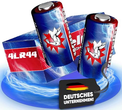 2 x 4LR44 Foto Batterie 6V PX28A 4SR44 V4030PX Wilhelm