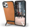 Snakehive Metro Leather Case for Apple iPhone 12 Pro Max || Real Leather Phone Case with Stand || Genuine Leather & MagSafe Compatible Leather Cover with Kickstand (Tan)