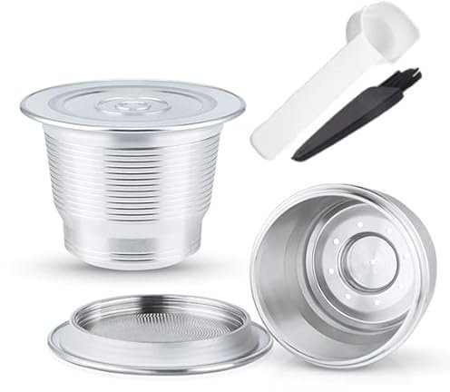 Filtro recargable de 2 piezas de acero inoxidable de café para fabricante Nespresso Originlline