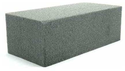 Paquete de 2 ladrillos de espuma florales secos para ramos artificiales, manualidades de boda, arreglos florales funerarios y cementerios, cestas de dulces, proyectos floristas, manualidades y